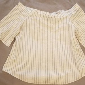 Off the shoulder top